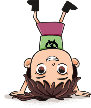 Lili Krone Kopfstand