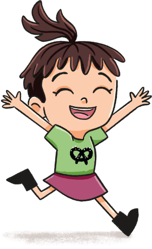 Lili Berge springend