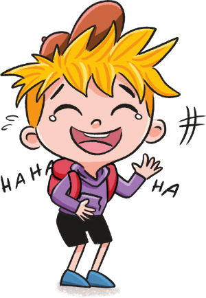 Oskar Leipzig lachend