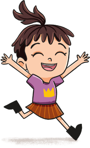 Lili Krone springend