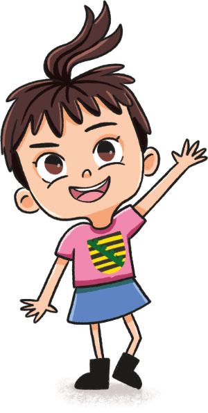 Lili Sachsen winkend