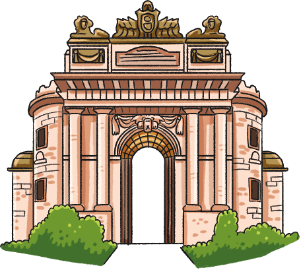 Heidelberg Karlstor Grafik