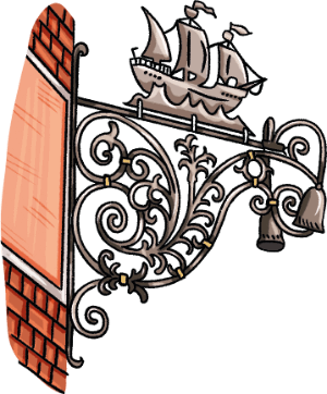 Potsdam Holländisches Viertel Grafik