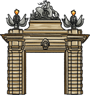 Potsdam Jägertor Grafik