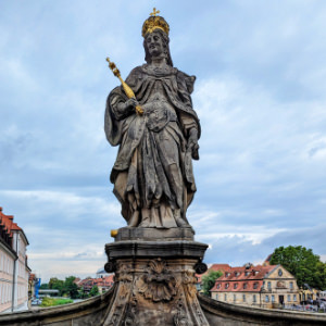 Bamberg Altes Rathaus Kunigunde