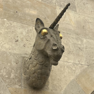 Bamberg Grüner Markt Einhorn