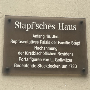 Bamberg Grüner Markt Stapfhaus