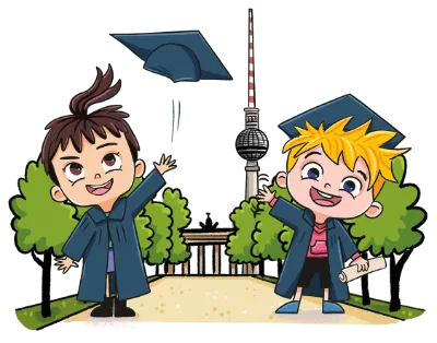 B-01 Berlin Tschüssi Diplom