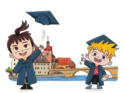 R-01 Regensburg Tschüssi Diplom