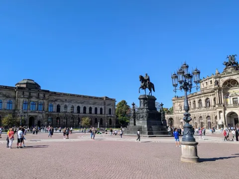 Dresden Theaterplatz