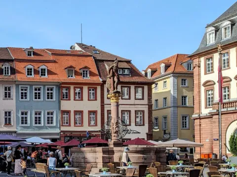 Heidelberg Herkulesbrunnen