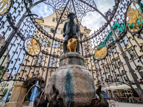 Stuttgart Hans-im-Glück-Brunnen